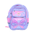 Pastel butterfly lilac backpack for girls