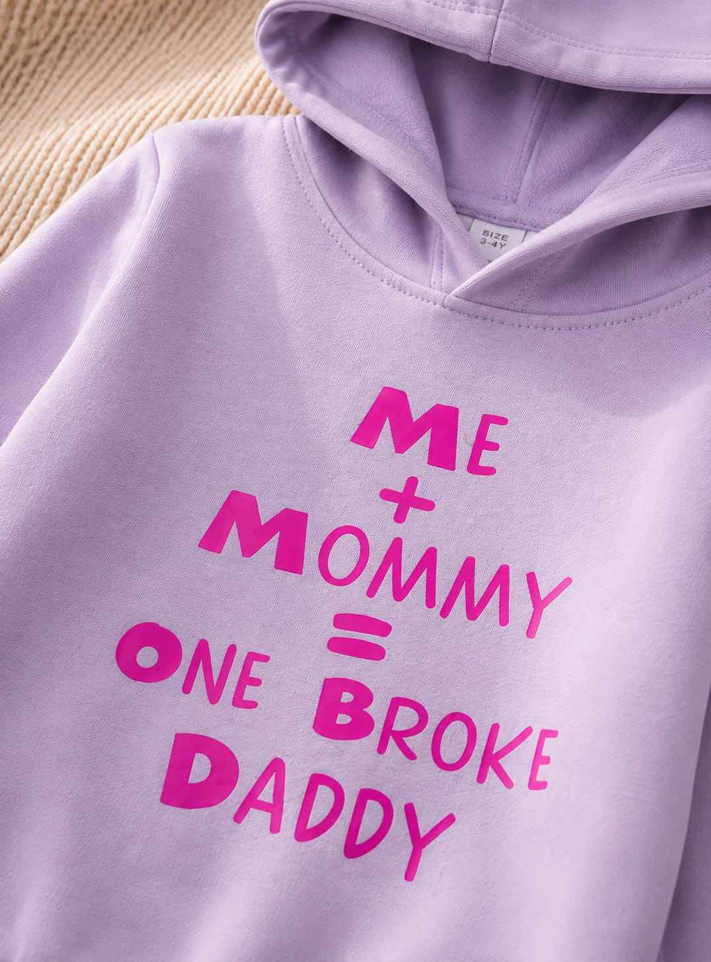 PLUSH - Hoodied Fleece Shirt & Trouser - Broke Daddy Purple