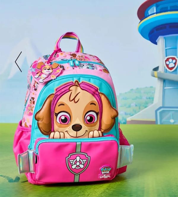 Paw Patrol Skye pink backpack for toddlers