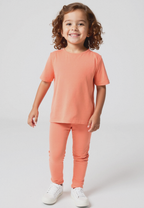 Plush- Casual Wear Set in Orange