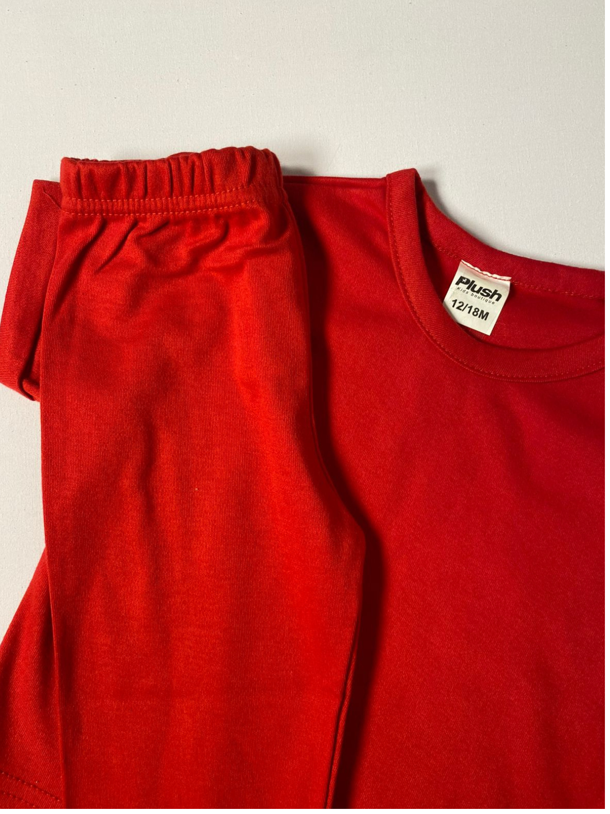 Plush- Everyday Co-ord Set in Red