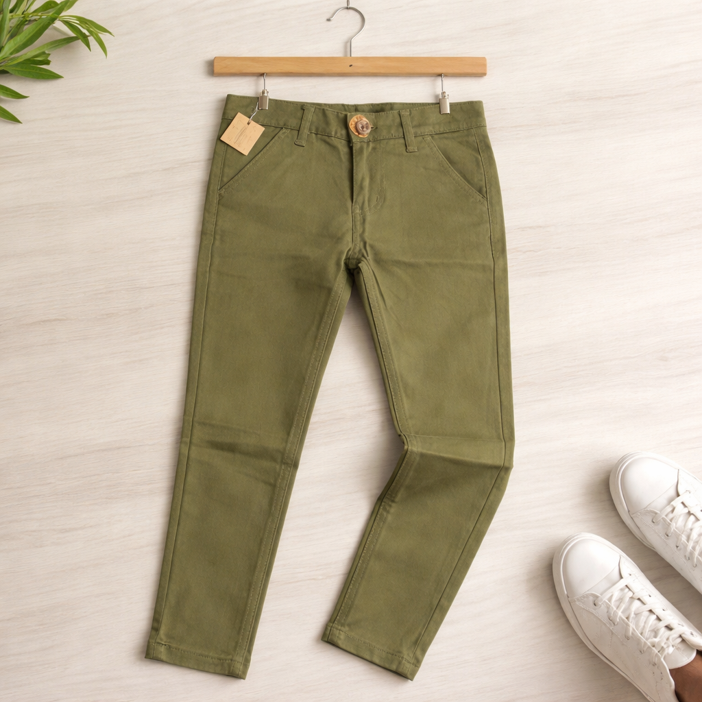 GREEN  Chinos Pants