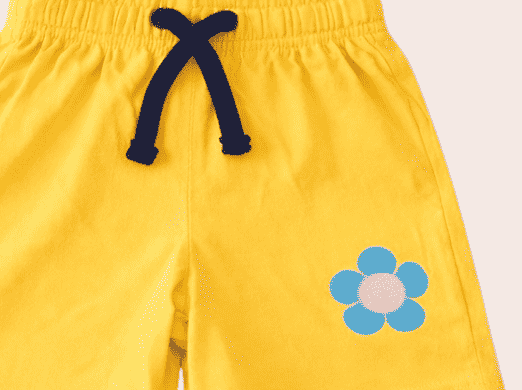 Girls White & Yellow 