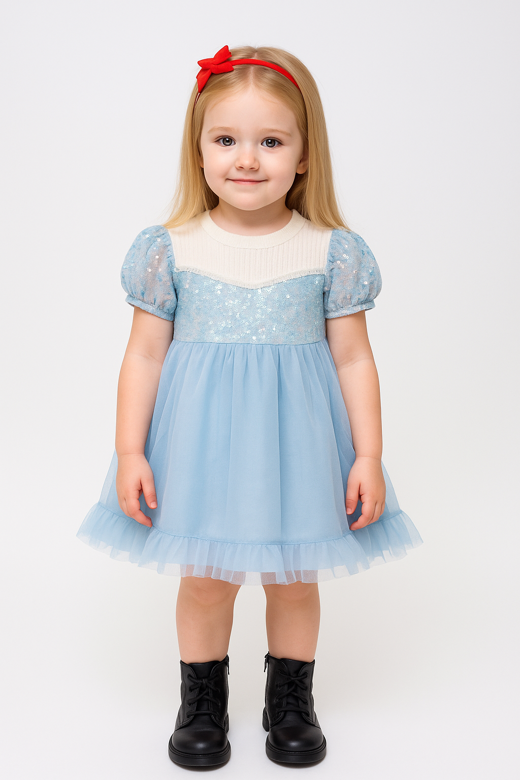 Toddler Girl Cute Princess Fancy Party Dress