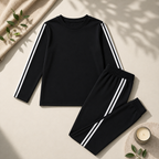 Plush- Girls Relaxed Fit Co-Ord in Black