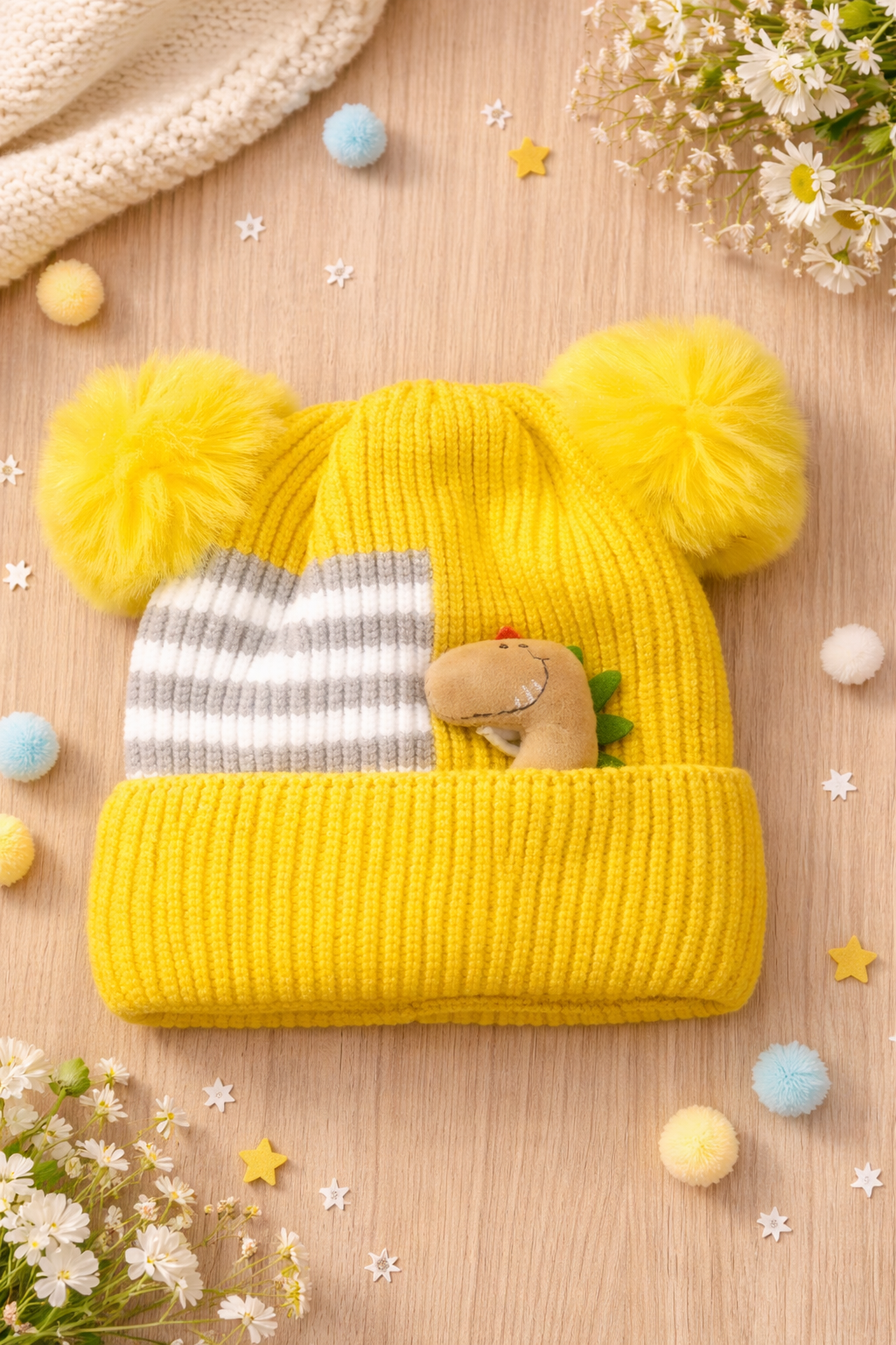 NUS WOOLEN CAP DANO APPLIO Random color