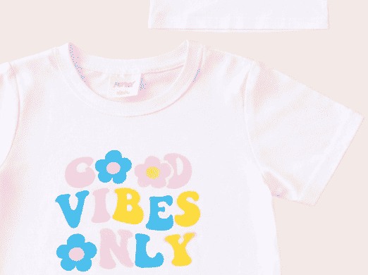 Girls White & Yellow 