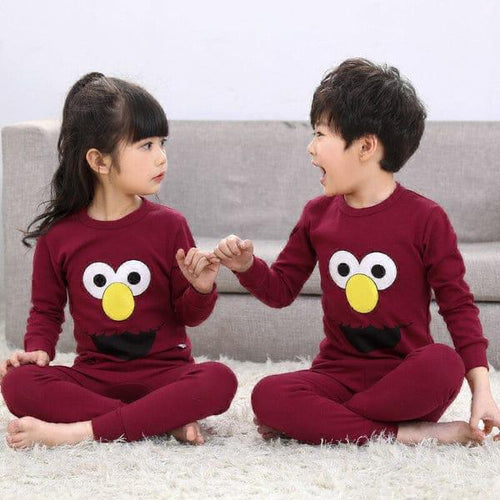 Plush Night Suit - PJ Set Red Angry Bird