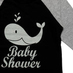 TEROM - GREY LONG SLEEVE RAGLAN T-SHIRT